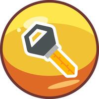 Car Key Vector Icon