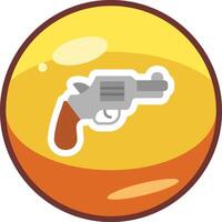 icono de vector de pistola