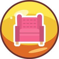 Armchair Vector Icon