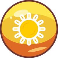 Sun Vector Icon