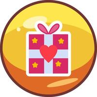 icono de vector de regalo