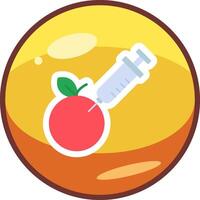 Gmo Food Vector Icon