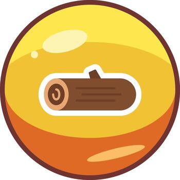 Log Vector Icon