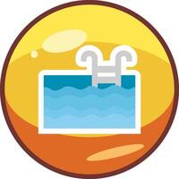 Swimming Pool Vector Icon