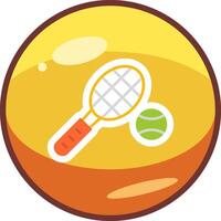 icono de vector de tenis