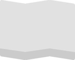 Folding Screen Flat Light Icon vector
