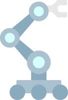 Robotics Flat Light Icon vector