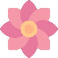 Flower Flat Light Icon vector