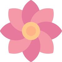 Flower Flat Light Icon vector