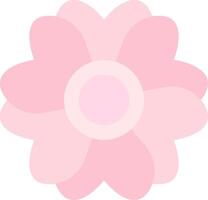 Sakura Flat Light Icon vector