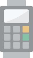 Card Reader Flat Light Icon vector