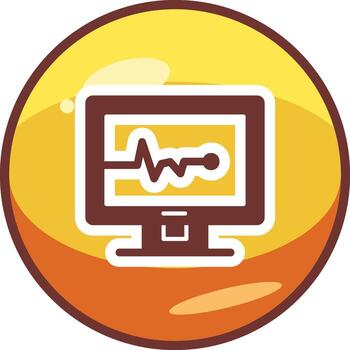 Cardiogram Vector Icon