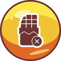 No Chocolate Vector Icon