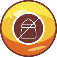 No Sugar Vector Icon