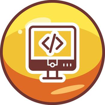 Coding Vector Icon