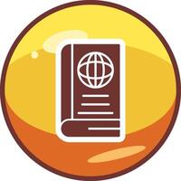 World Book Vector Icon