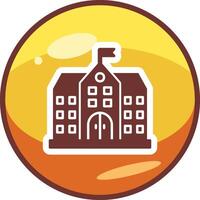 University Building Vector Icon