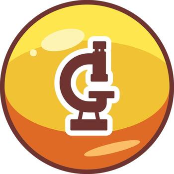Microscope Vector Icon