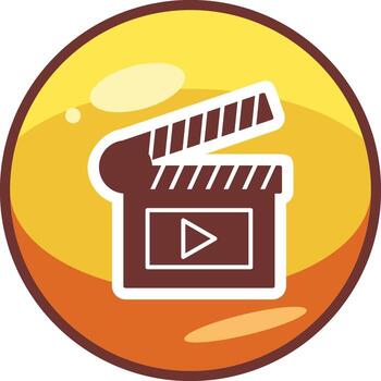 Clapperboard Vector Icon