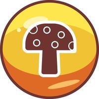 Mushroom Vector Icon