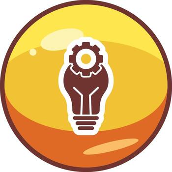 icono de vector de solución