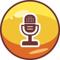 Microphone Vector Icon