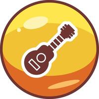 icono de vector de guitarra