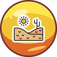 Desert Vector Icon