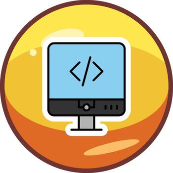 Coding Vector Icon