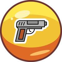 icono de vector de pistola