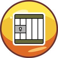 Military Jail Vector Icon