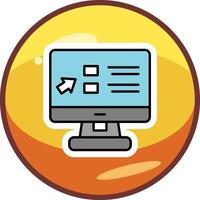 Online Course University Vector Icon