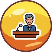 Lecture Vector Icon