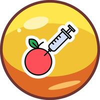 Gmo Food Vector Icon