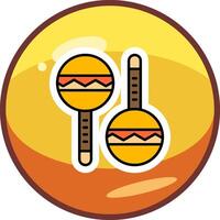 Maracas Vector Icon