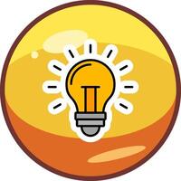 Light Bulb Vector Icon