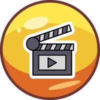 Clapperboard Vector Icon