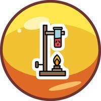 Bunsen Burner Vector Icon