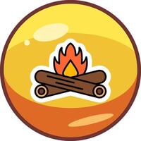 Bonfire Vector Icon