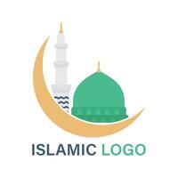 islámico logo diseño. islámico logo vector modelo. vector diseño.