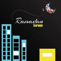 fondo de vector de ramadán