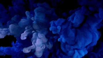 Abstract background animation with blue modern style video