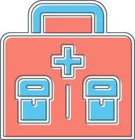 Military First Aid Kit Vector Icon