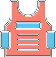 Bulletproof Vest Vector Icon