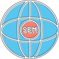 Sem Vector Icon