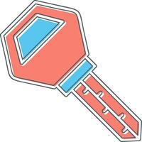 Car Key Vector Icon