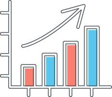 Bar Chart Vector Icon