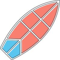 Surfboard Vector Icon