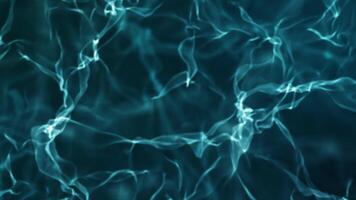 Water surface texture background concept. Top view of pure blue water with light reflections. 4k, 60fps video loop.