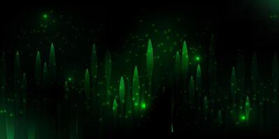 abstract green technology design background vector